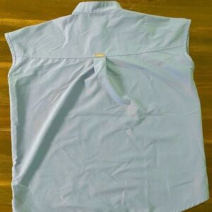 Figs women’s Ceil Blue short sleeve scrubs top